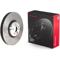 Brembo Remschijf 09D89723 voorkant, geventileerd, sterk gecarboniseerd, 1 Stuk