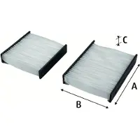 Valeo 715556 Interieurfilter