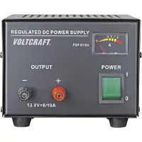 Voltcraft FSP-1138, laboratoriumvoeding, vaste spanning 13,8 V, 8 A, 110 W, aantal uitgangen: 1
