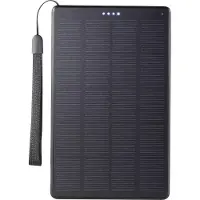 Voltcraft SL-100VC Zonnepaneel Powerbank, 10000 mAh, USB PD, LiPo, zwart