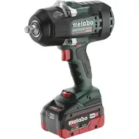 Metabo SSW 18 LTX 1450 BL 602401660 Accu-slagmoersleutel 1450 Nm 20 V Aantal meegeleverde accus: 2 LiHD Brushless, Incl. 2 accus, Incl. koffer, Incl. lader