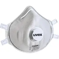 Uvex silv-Air class.2320 8762320 Fijnstofmasker met ventiel FFP3 15 stuk(s) EN 149:2001 + A1:2009 DIN 149:2001 + A1:2009