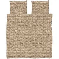 Snurk Dekbedovertrek Twirre Sand?Percal-240 x 200 / 220 cm | Lits-Jumeaux