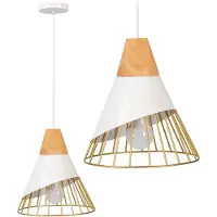 Toolight App226-1Cp Hanglamp Wit 25,5X25X90Cm