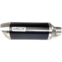 Arrow Thunder Aluminium Dark Ktm Rc 390 ´17-20 Gehomologeerde Uitlaatdemper
