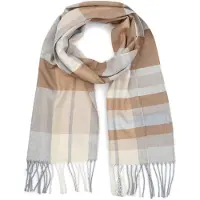 Suitable Sjaal Softfeel Ruiten Beige -