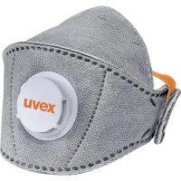 Uvex silv-Air 5220+ 8735221 Fijnstofmasker met ventiel FFP2 15 stuk(s) EN 149:2001 + A1:2009 DIN 149:2001 + A1:2009