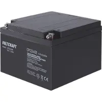 Voltcraft CE12V/24Ah Loodaccu 12 V 24 Ah Loodvlies (AGM) (b x h x d) 166 x 125 x 175 mm M5-schroefaansluiting Onderhoudsvrij