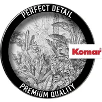 Komar Fotobehang Leopards - Zwart - 2,50m X 350cm