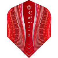 Harrows Silika Lumen Round NO6 Red Tough Crystalline Coated - Dart Flights