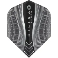 Harrows Silika Lumen NO6 Black Tough Crystalline Coated - Dart Flights