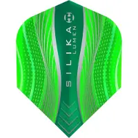 Harrows Silika Lumen Round NO6 Green Tough Crystalline Coated - Dart Flights