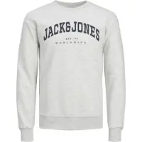 Jack & Jones Junior Sweatshirt nachtblauw / grijs gemêleerd / wit