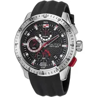 Nautica Analoog horloge 'NST' zwart / zilver