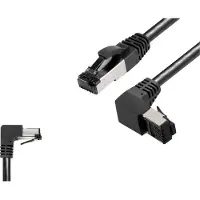 Bkl Electronic 144021 RJ45 Netwerkkabel, patchkabel CAT 8.1 S/FTP 5 m Zwart Halogeenvrij 1 stuk(s)