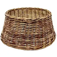 Van der leeden Kerstboomhuls rotan d60h26cm bruin