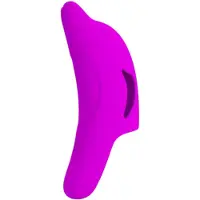 Pretty Love - Delphini - Vinger Vibrator - Roze - Siliconen - USB Oplaadbaar - 10 standen