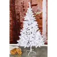 Hi 55591 - Kerstboom WIT - 180 cm hoog - met metaalstandaard