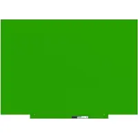 Rocada whiteboard Skincolor, gelakt, magnetisch, wandbevestiging, B 750 x H 1150 mm, groen