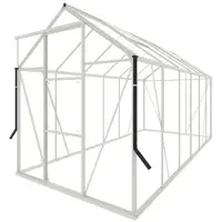 Royal well Tuinkas Kate IV wit 3 mm veiligheidsglas - Full Options