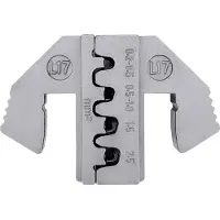 Toolcraft TO-9625860 Krimpinzetstuk MCP 6.3/4.8K & SPT contact 0.2 tot 2.5 mm² Geschikt voor merk