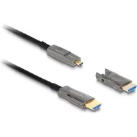 DeLOCK Active Optical 5 in 1 HDMI Cable 8K 60 Hz 15 m