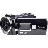 Renkforce RF-DV-200 Camcorder, 5K, 7,6 cm (3 inch) scherm, 8 megapixels, zwart (RF-6442924)