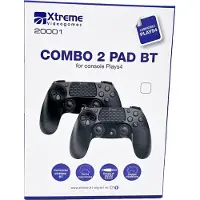 Xtreme 20001 game controller Zwart Bluetooth Gamepad Analoog/digitaal PlayStation 4