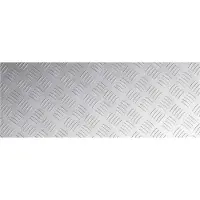vidaXL Trapmatten 2 st 80 x 30 cm Zilver Aluminium Rechthoekig