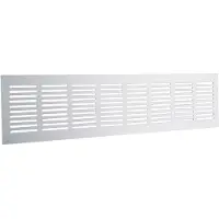 Starx plintrooster 400 x 80 mm rvs