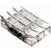 Conex CON Doorverbinder hersluitbaar 3 polig MINI (0,2-4,0 mm²) DS20