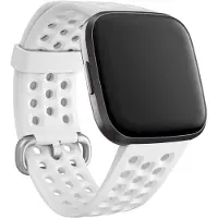 Fitbit Sport siliconen band voor de Versa / Versa 2 / Versa Lite - Maat S - Wit