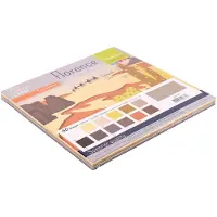 Florence Cardstock - Multipack Aarde Tinten - 30,5 x 30,5 cm - 60 vellen - Glad - 216 g