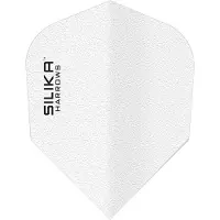 Harrows Silika Solid White NO6 Tough Crystalline Coated - Dart Flights