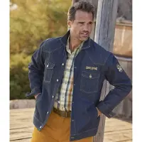 Atlas For Men - Spijkerjack Eagle Canyon - Heren - Verkrijgbaar in grote maten - XL