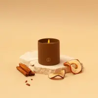 Spaas 6x Glow Geurkaars Appel En Kaneel ± 35 Branduren