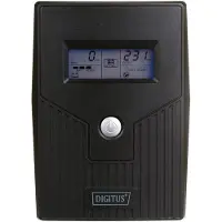 Digitus DN-170064-LCD, interactieve line-onderbreker, 0,8 kVA, 480 W, pseudo-sinusgolf, 162 V, 290 V