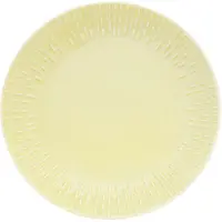 Aida Confetti bord Lemon, Ø21 cm