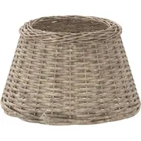 vidaXL Lampenkap Ø50x30 cm wicker bruin