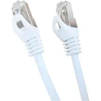 Gembird S/FTP Cat6A patchkabel LSZH, wit 0.25 meter