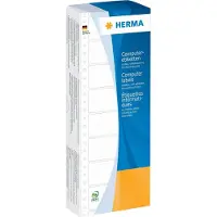 Herma Computeretiketten doorlopend, 88,9 x 35,7 mm, 1-baans, rood, permanent hechtend