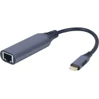 Gembird Cablexpert USB-C naar Gigabit netwerk adapter kabel 15cm - 9530400