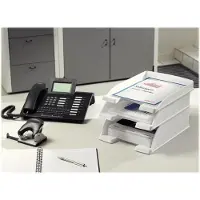 Leitz Plus Jumbo Brievenbak - A4 - Grijs