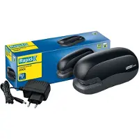 Rapid Fixativ 20EX Elektrische Nietmachine Niet tot 20 Vel - Inclusief Adapter - Zwart
