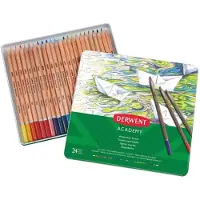 Derwent Metallic Box Watercolour Colouring Pencil 24 Units Veelkleurig Kinderen