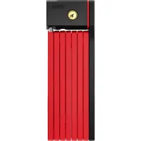 ABUS Fietsslot Vouwslot - uGrip BORDO 5700K - Security level 7 - rood - 100 cm - Geschikt voor elektrische fietsen en stadsfietsen