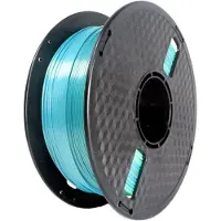 Gembird - PLA Silk Rainbow - 3D Printer Filament - 2 kleurig blauw en groen - blue/green - 1.75 mm - 1 kg