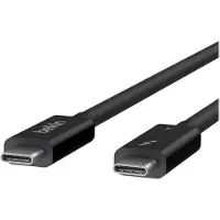Belkin Thunderbolt 4-kabel - - 2 m - 40 Gbit/s - 100 W Power Delivery - USB Type-C