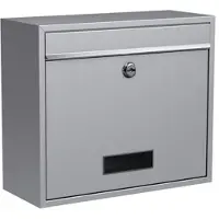Basi 2170-0408 BK 900 Brievenbus RVS Sleutelslot
