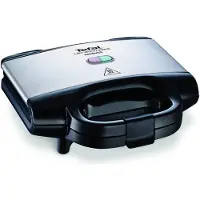 Tefal Ultracompact SM1572 Tosti apparaat & grill - Anti-aanbakplaten - Compact Formaat - Controlelampje - Verticaal Opbergen - 700 W
